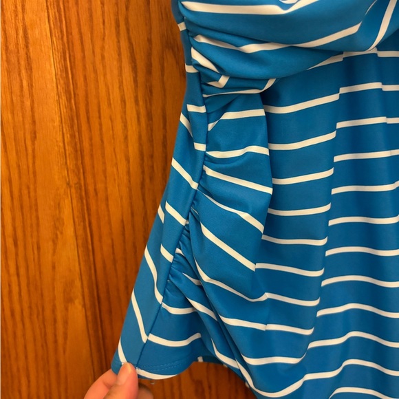 Bal Harbour Swim women’s wireless swimsuit size 24W Caribbean blue, gently used - Picture 4 of 7